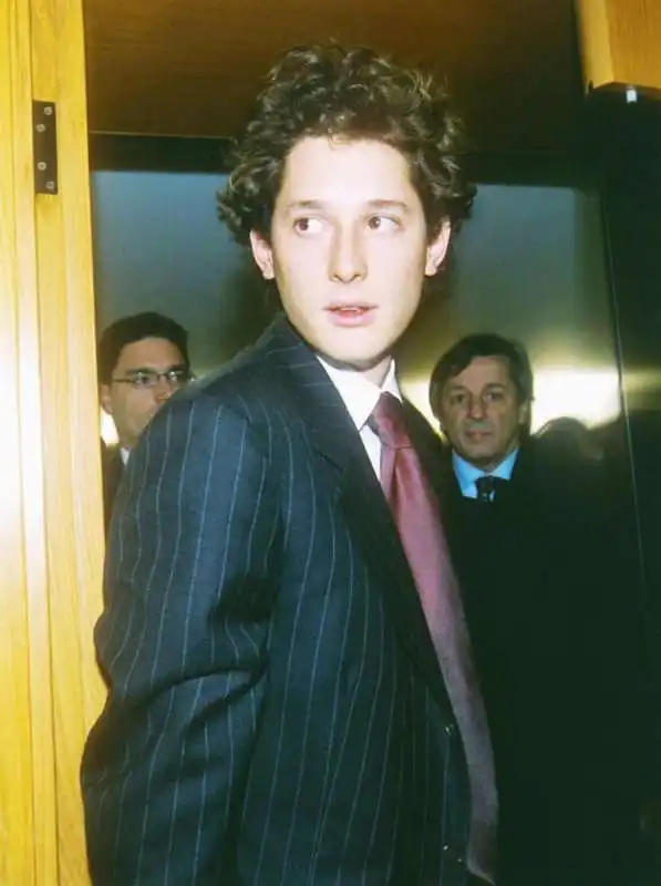 john elkann da giovane