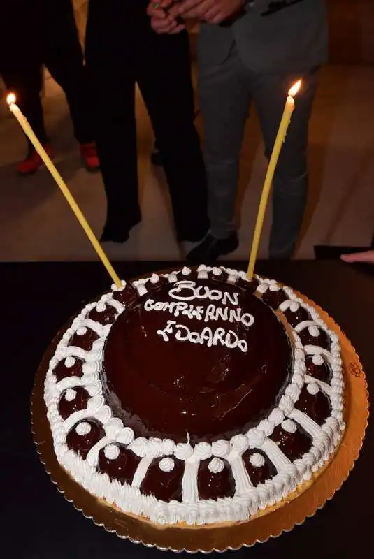 la torta per il compleanno di edoardo vianello