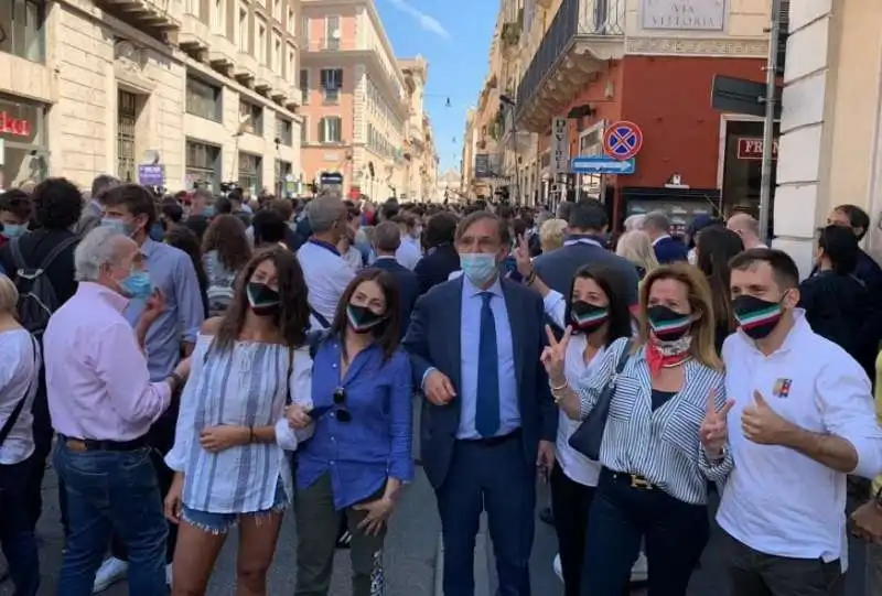 manifestazione del centrodestra   2 giugno 2020 10