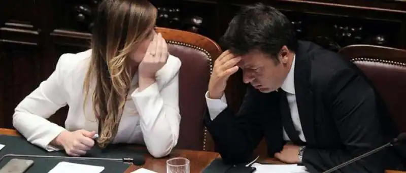 maria elena boschi matteo renzi