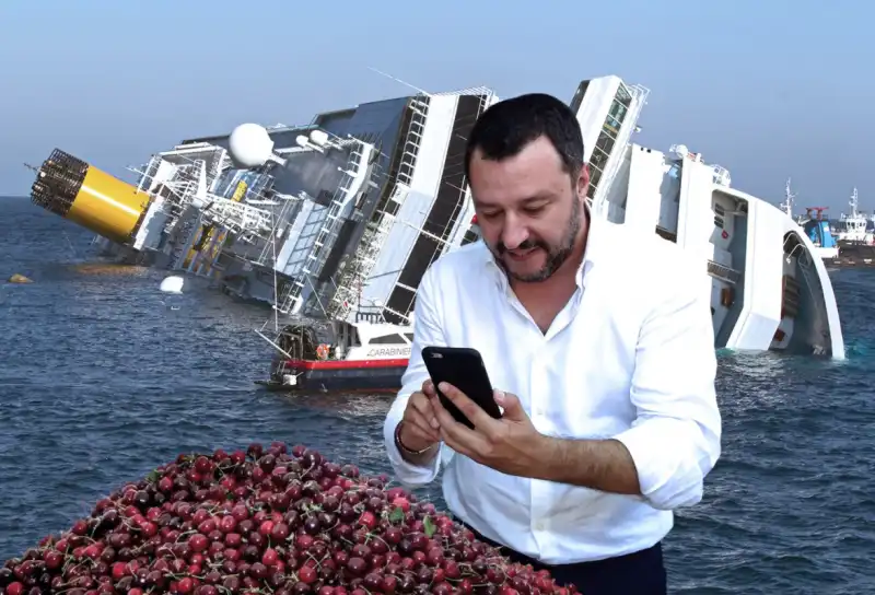 matteo salvini e le ciliegie   meme 6