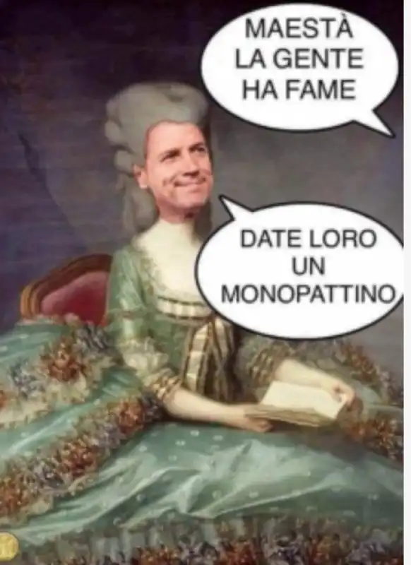 MONOPATTINO CONTE MEME