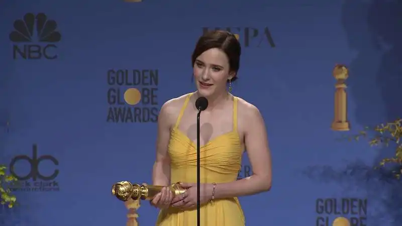 rachel brosnahan   golden globe per marvelous mrs maisel