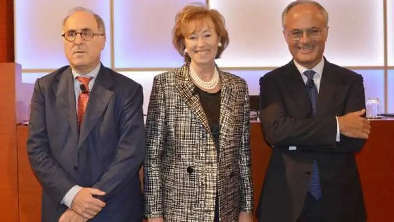 ubi - Victor Massiah, Letizia Moratti e Andrea Moltrasio