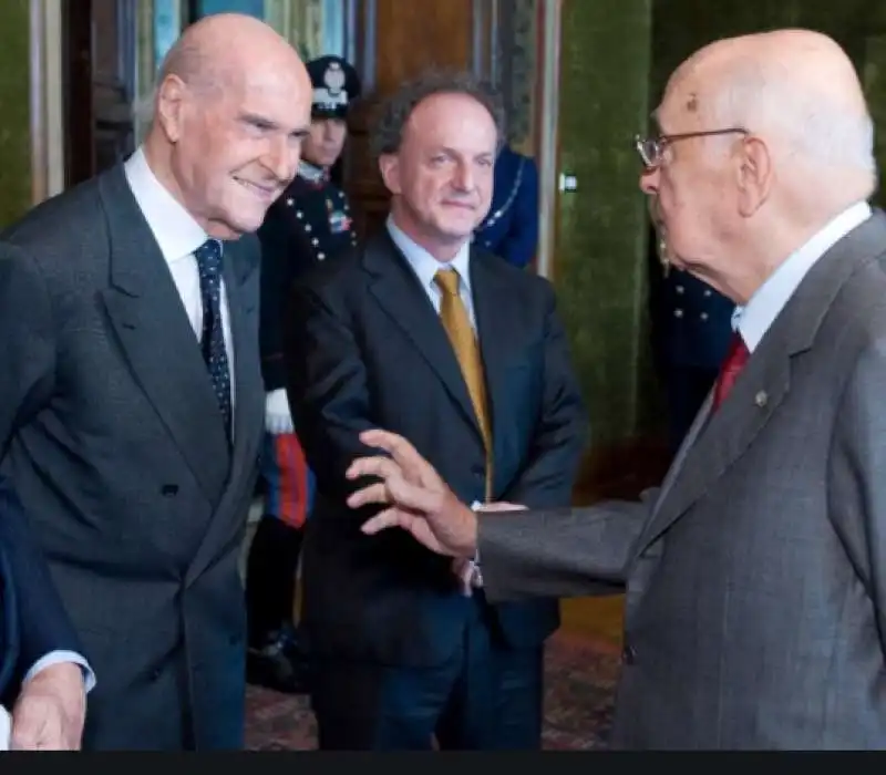 veronesi   pier paolo pandolfi   giorgio napolitano