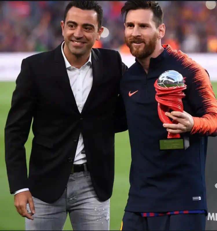 xavi messi