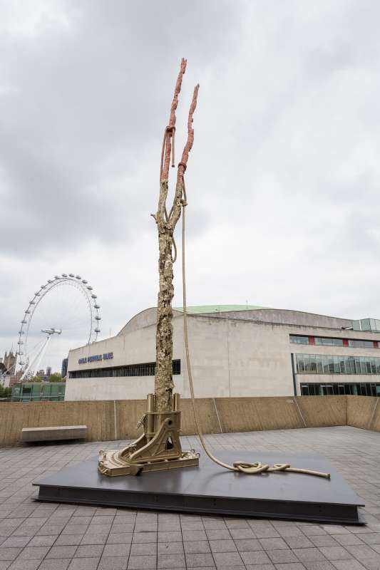 01 installation view of matthew barney redoubt at hayward gallery, 2021 ?? matthew barney, 2021. photo mark blower