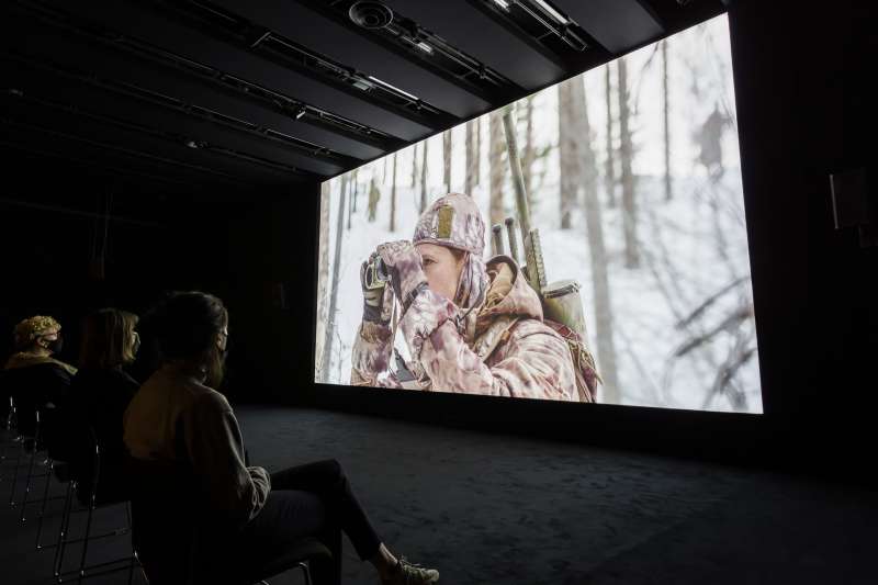 03 installation view of matthew barney redoubt at hayward gallery, 2021 ?? matthew barney, 2021. photo mark blower