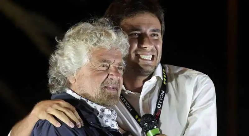 BEPPE GRILLO E ALESSANDRO DI BATTISTA