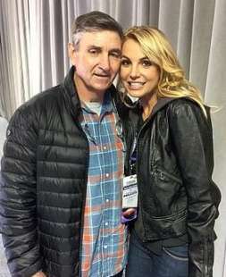 Britney Spears con il padre