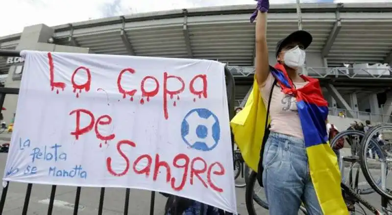 colombia proteste copa america