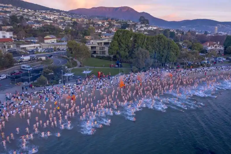 Dark Mofo Nude Solstice Swim 2021 6