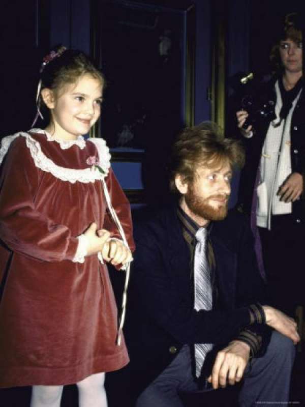 drew barrymore e il padre