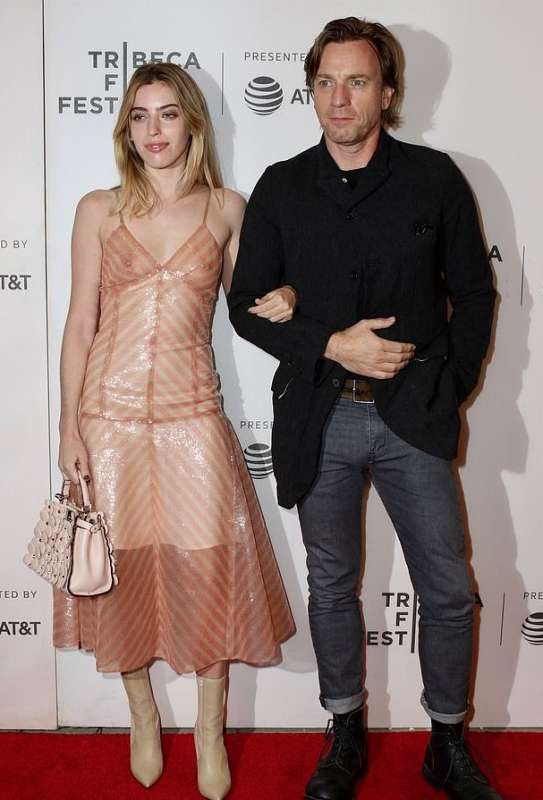 Ewan McGregor e la figlia Clara