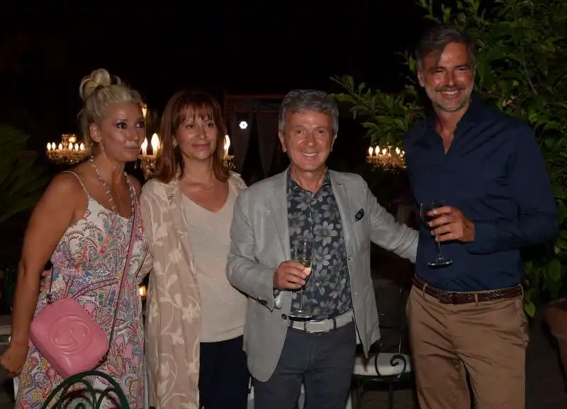 frida vianello  patricia abati  pupo e beppe convertini  foto di bacco