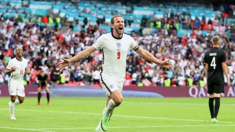 HARRY KANE GOL GERMANIA