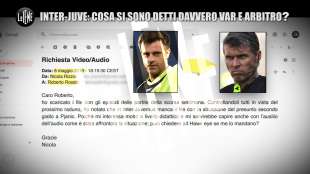 il servizio de le iene su inter juventus la mail di rizzoli a rosetti