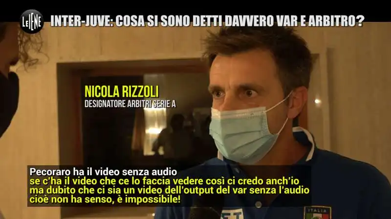 il servizio de le iene su inter juventus   nicola rizzoli   