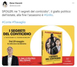 il vaffa di grillo a conte tweet 2