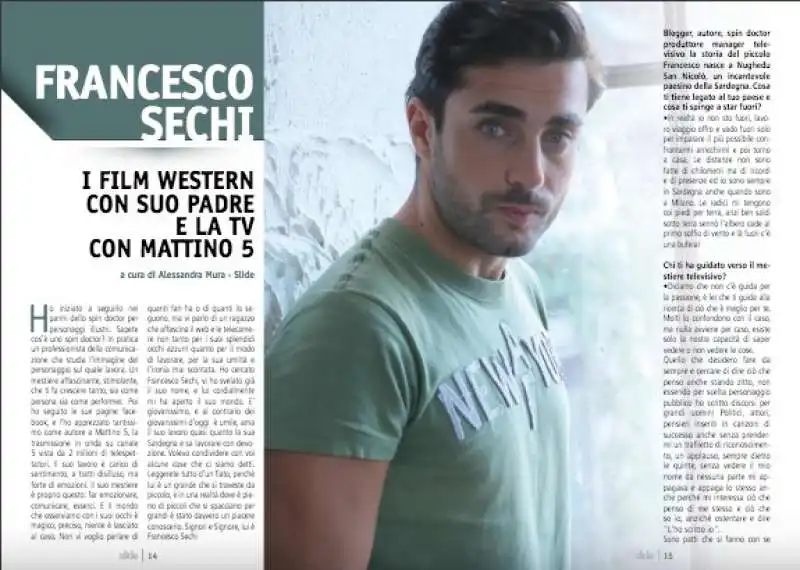 intervista a francesco sechi