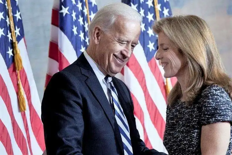 joe biden caroline kennedy