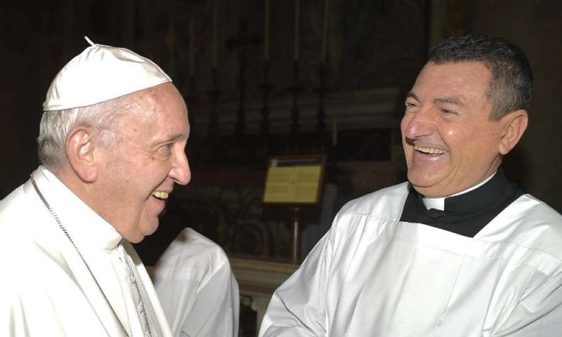 jorge maria bergoglio con fabrizio gatta