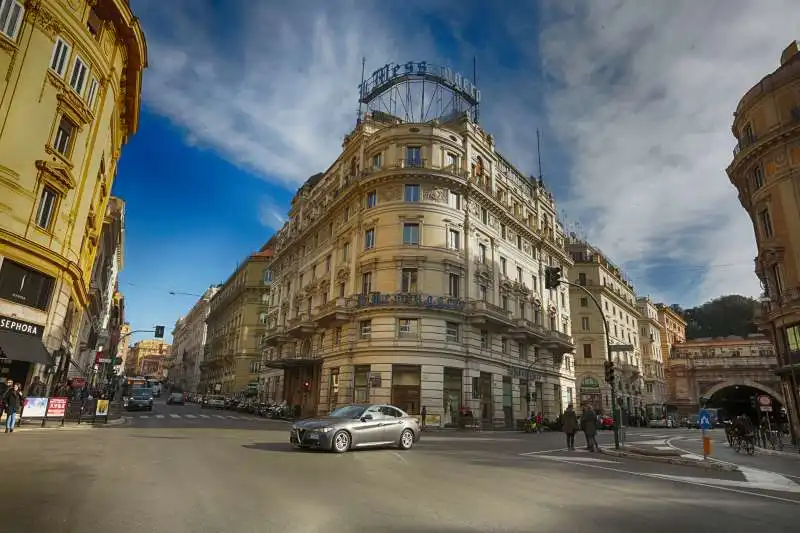 LA SEDE DEL MESSAGGERO IN VIA DEL TRITONE 1