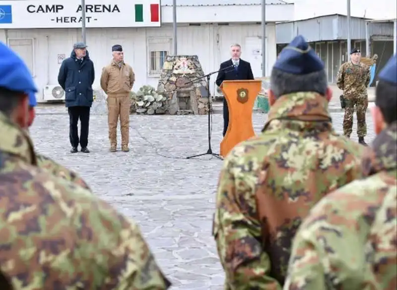 lorenzo guerini   fine della missione italiana in afghanistan 