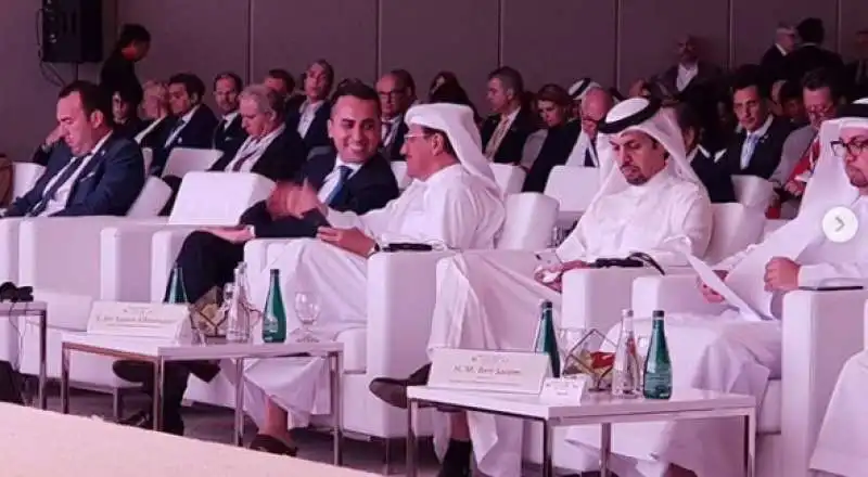 LUIGI DI MAIO NEGLI EMIRATI ARABI      