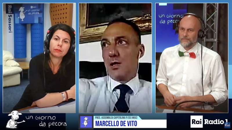 MARCELLO DE VITO A UN GIORNO DA PECORA