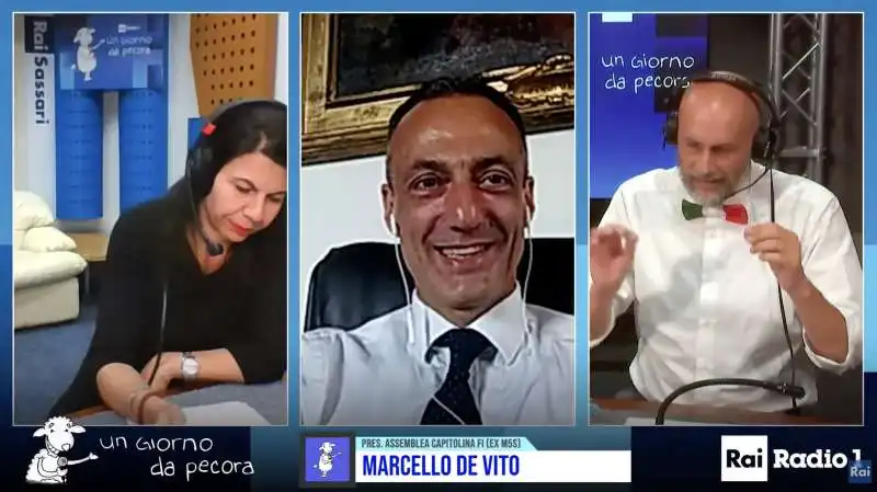 MARCELLO DE VITO A UN GIORNO DA PECORA 