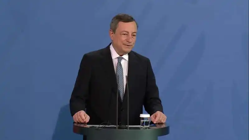 mario draghi a berlino 