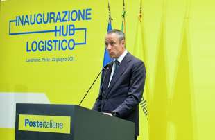 matteo del fante inaugurazione hub poste italiane landriano