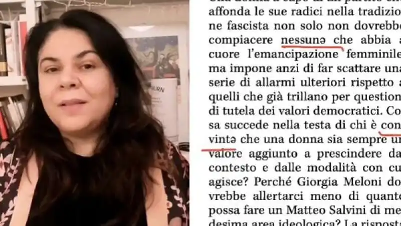 MICHELA MURGIA USA LO SCHWA