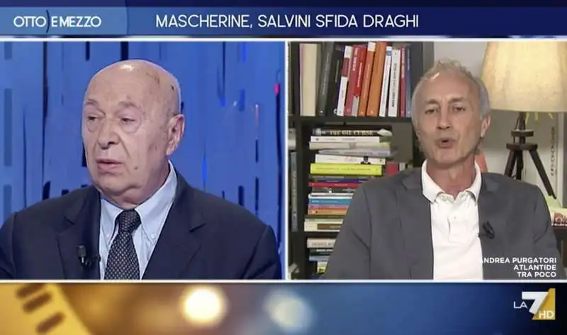 paolo mieli vs marco travaglio a otto e mezzo 1