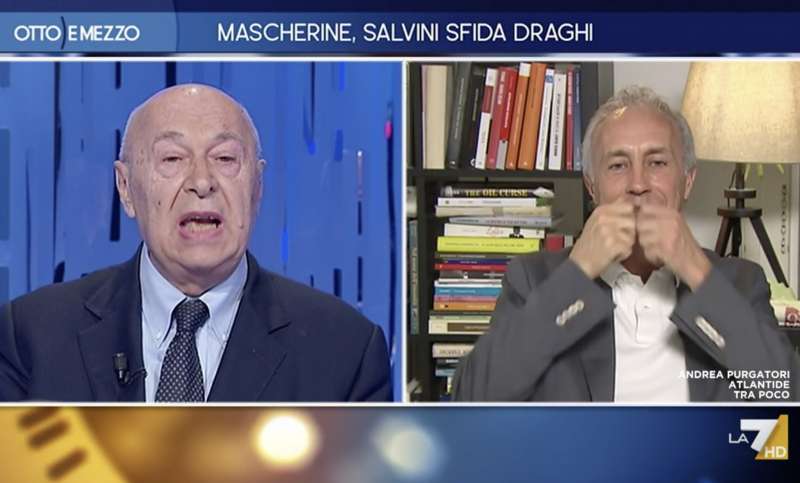 paolo mieli vs marco travaglio a otto e mezzo 5