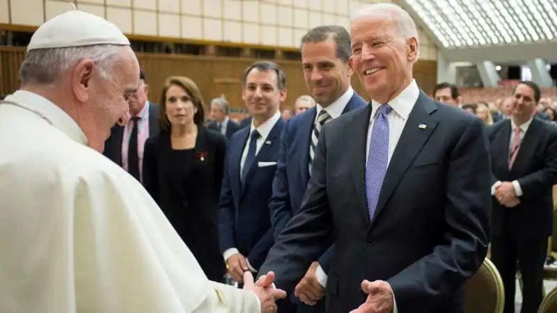 papa francesco e joe biden 6