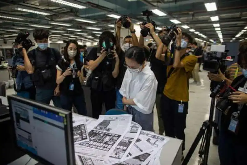 redazione apple daily hong kong 