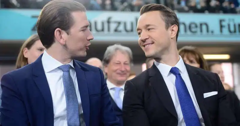 sebastian kurz gernot blumel. 