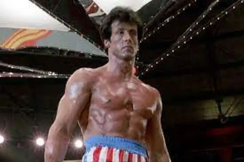 SYLVESTER STALLONE MUSCOLI