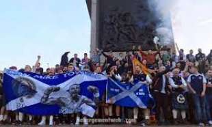 TIFOSI SCOZZESI A LONDRA