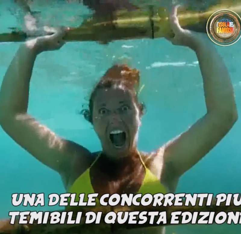 valentina persia all'isola dei famosi 1