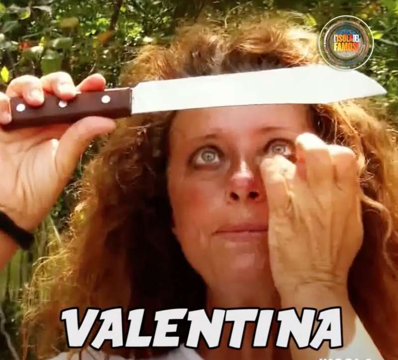 valentina persia all'isola dei famosi 2