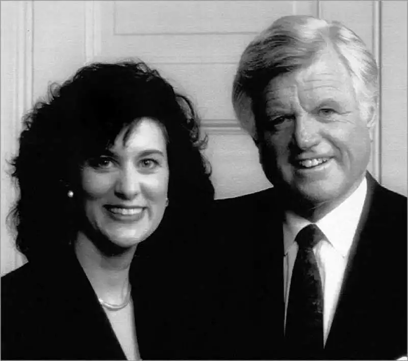 vicky e ted kennedy