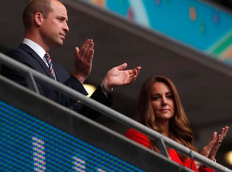 william, kate e george allo stadio per inghilterra germania 1 5