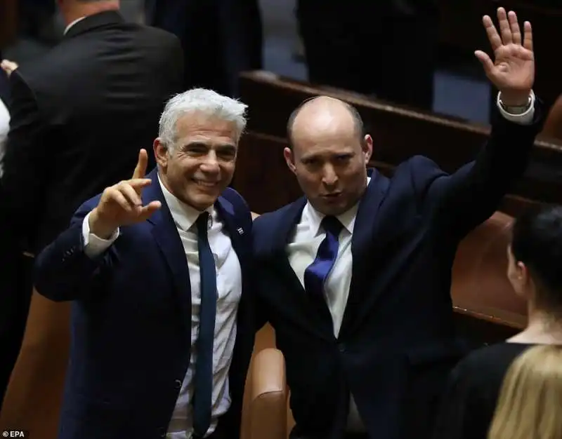 yair lapid naftali bennett 