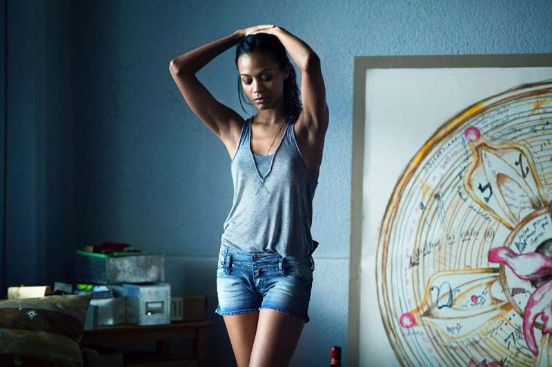 zoe saldana in colombiana.