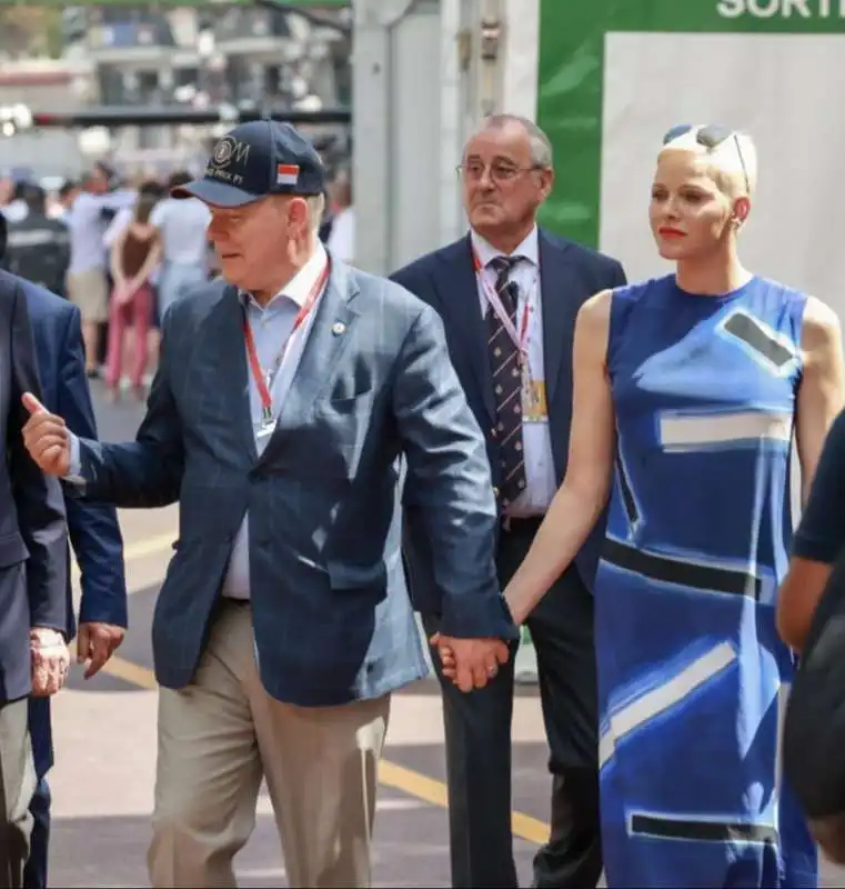 Alberto e Charlene di Monaco