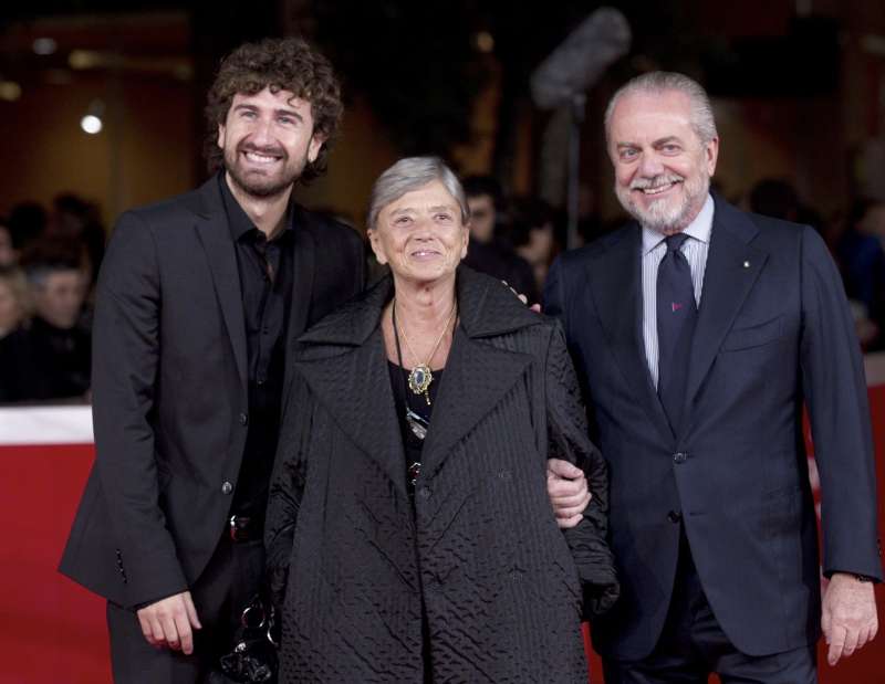 alessandro siani, liliana de curtis e aurelio de laurentiis