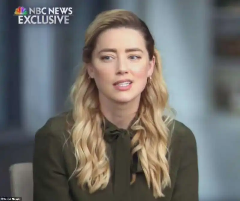 Amber Heard alla Nbc 4